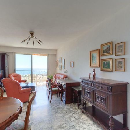 Confortable 3 Pieces Avec Superbe Vue Mer Apartamento Niza Exterior foto