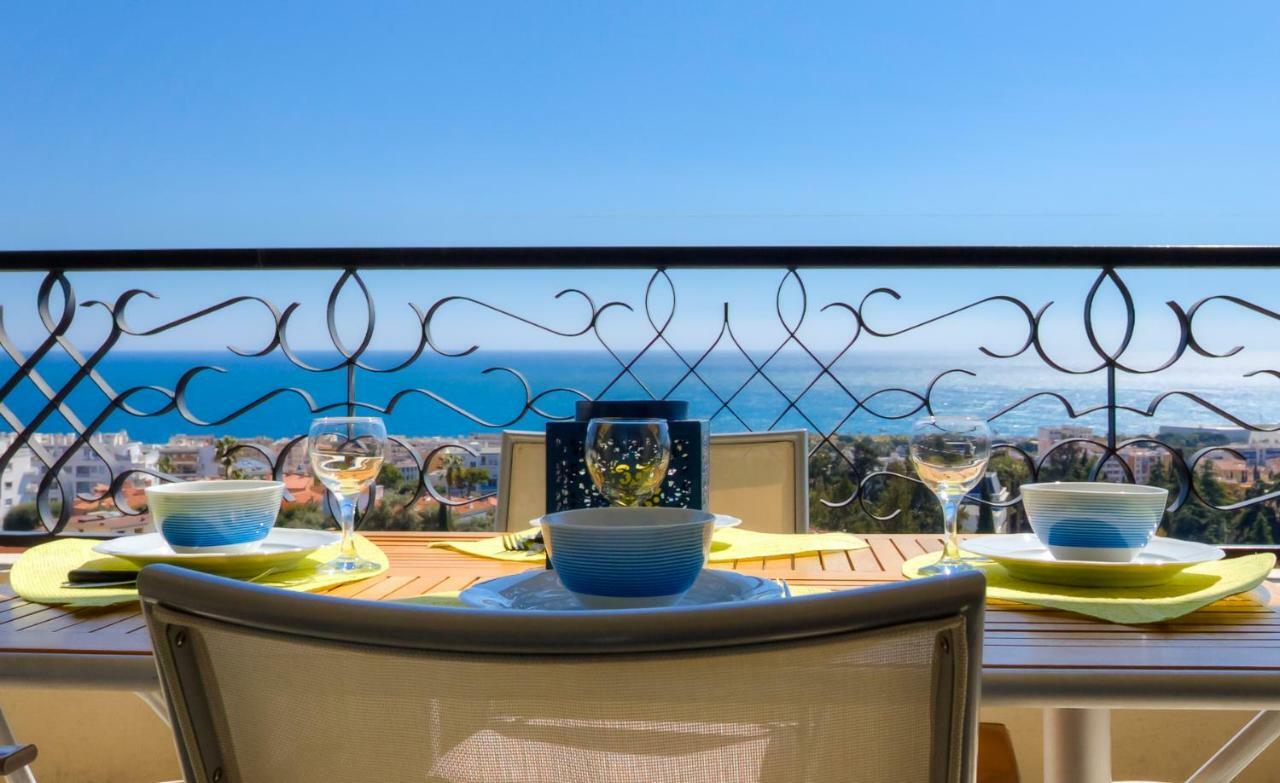Confortable 3 Pieces Avec Superbe Vue Mer Apartamento Niza Exterior foto