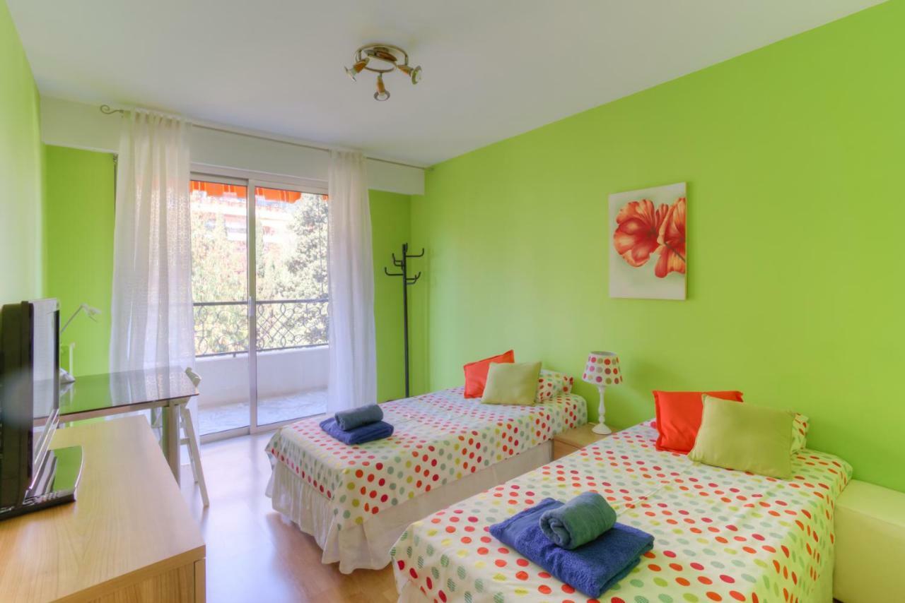 Confortable 3 Pieces Avec Superbe Vue Mer Apartamento Niza Exterior foto