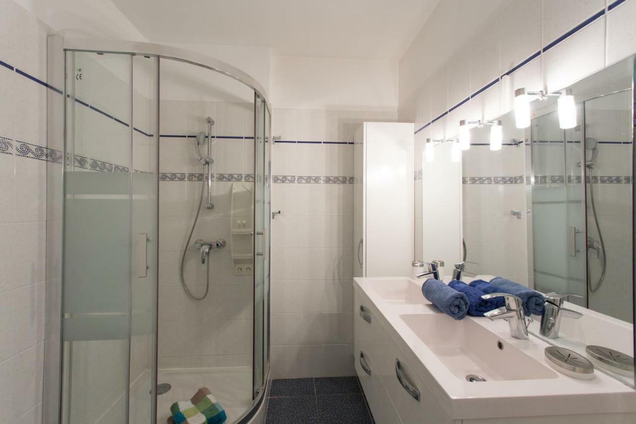Confortable 3 Pieces Avec Superbe Vue Mer Apartamento Niza Exterior foto